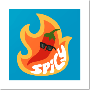 Spicy Friend Posters and Art